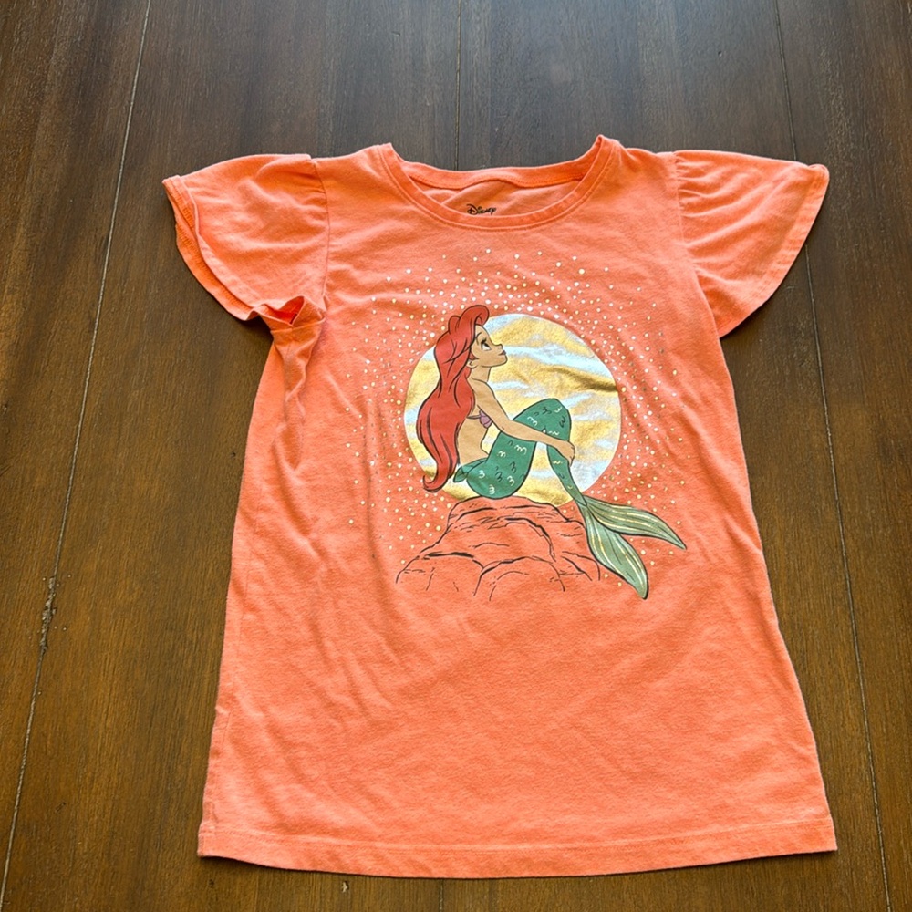Size 7 Jumping Beans Disney Little Mermaid Ariel tee